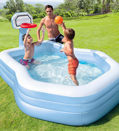 Intex Badebassin - Swim Center Shootin'Hoops Family Pool - 790 L