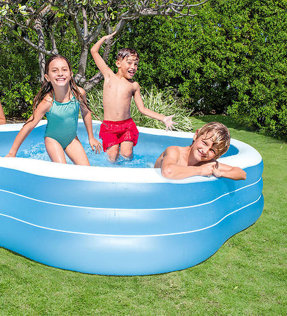 Intex Badebassin - Beach Wave Swim Center Pool - 1.350 L  Intex Badebassin - Beach Wave Swim Center Pool - 1.350 L