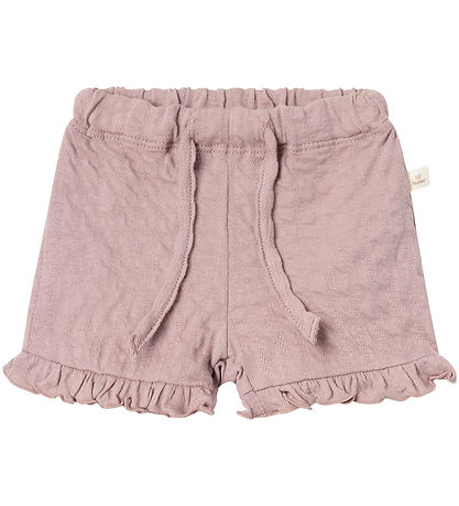 Lil Atelier Shorts - NbfJamina - Fawn m. Struktur Lil Atelier Shorts - NbfJamina - Fawn m. Struktur
