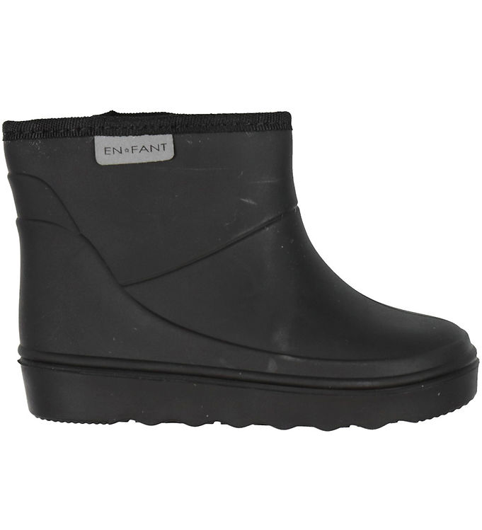 En Fant Termostøvler - Kort - Sort billede