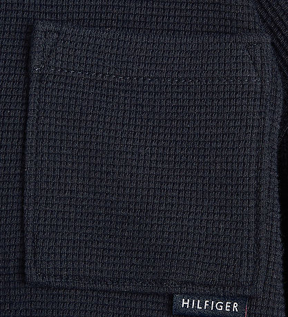 Tommy Hilfiger Bluse - Monotype - Desert Sky Tommy Hilfiger Bluse - Monotype - Desert Sky