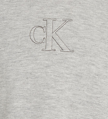 Calvin Klein T-shirt - Monogram - Light Grey Heather Calvin Klein T-shirt - Monogram - Light Grey Heather