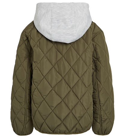 Tommy Hilfiger Dynejakke - Utility Olive Tommy Hilfiger Dynejakke - Utility Olive