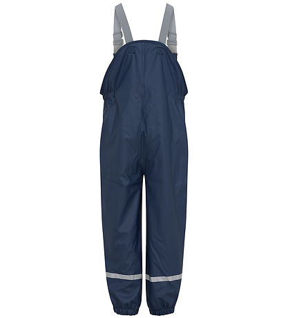 Color Kids Regnbukser m. Fleece/Seler - PU - Dress Blues
