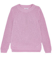 Molo Bluse - Strik - Gillis - Pink Lavender Molo Bluse - Strik - Gillis - Pink Lavender