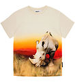 Molo T-shirt - Roxo - Rhino Molo T-shirt - Roxo - Rhino