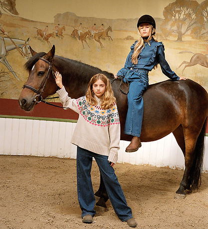 Molo Skjorte - Raphaella - Mid Blue Wash Molo Skjorte - Raphaella - Mid Blue Wash