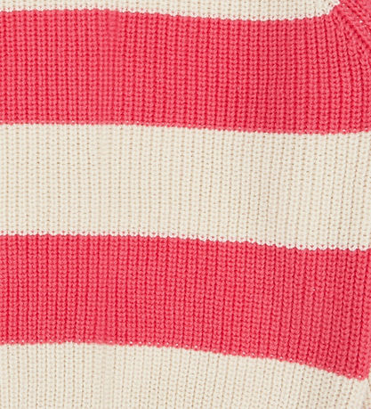 The New Bluse - Strik - Rib - TnOlly - Geranium The New Bluse - Strik - Rib - TnOlly - Geranium