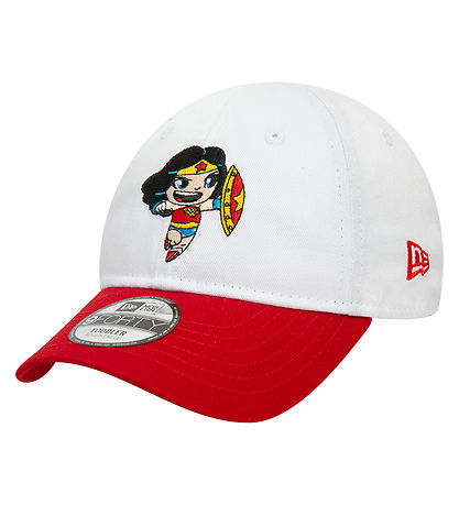New Era Kasket - 9Forty - Wonder Women - Hvid/Rød