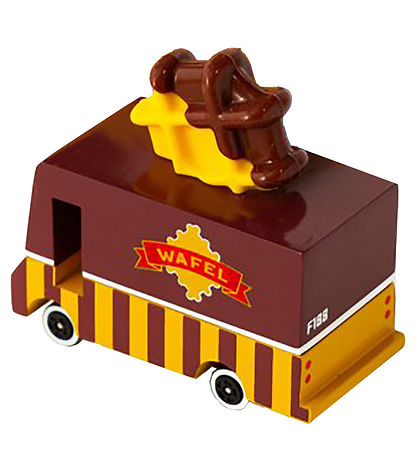 Candylab Car - 8.4 cm - Waffle Van - F188