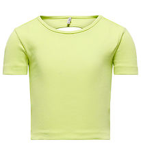 Kids Only T-shirt - Noos - Rib - KogNessa - Shadow Lime Kids Only T-shirt - Noos - Rib - KogNessa - Shadow Lime