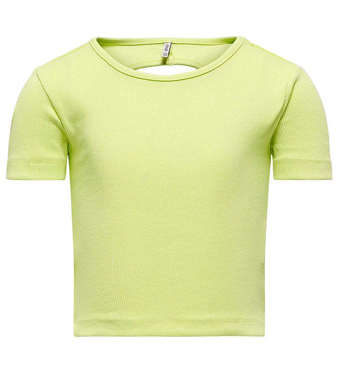 Kids Only T-shirt - Noos - Rib - KogNessa - Shadow Lime