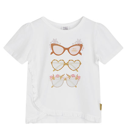 Hust and Claire T-shirt - Artina - Hvid Hust and Claire T-shirt - Artina - Hvid