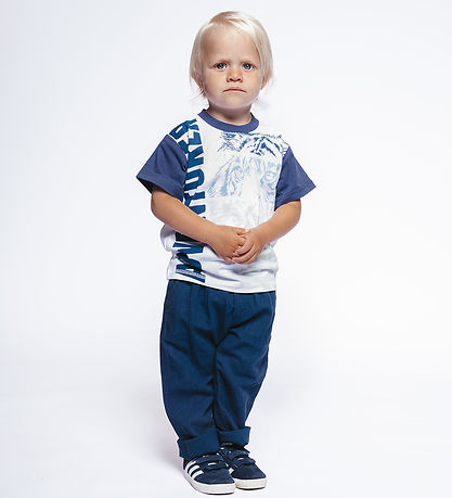 Hust and Claire T-shirt - Arthur - Blue Moon