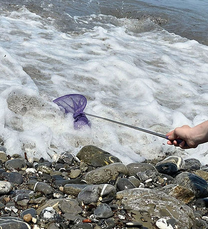 Follow the Duck Net - Telescopic Net - Dark Purple Follow the Duck Net - Telescopic Net - Dark Purple