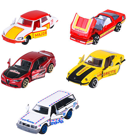 Majorette Biler - 5-pak - Anniversary Edition Majorette Biler - 5-pak - Anniversary Edition