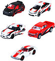 Majorette Biler - 5-pak - Toyota Racing Majorette Biler - 5-pak - Toyota Racing