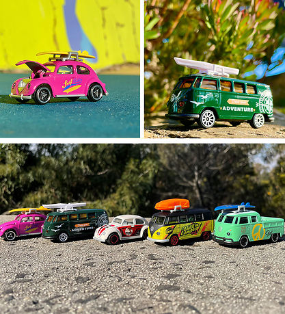 Majorette Biler - 5-pak - VW The Originals Majorette Biler - 5-pak - VW The Originals