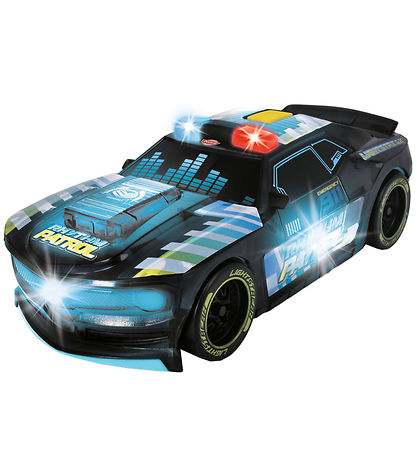 Dickie Toys Bil - Rhythm Patrol - Lys/Lyd