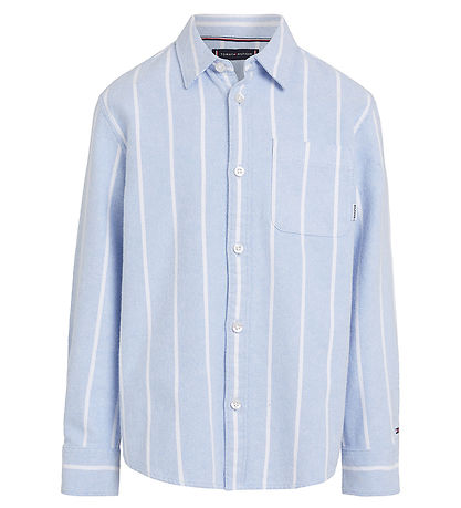 Tommy Hilfiger Hemd - Gefäß Blue/Weißer Streifen