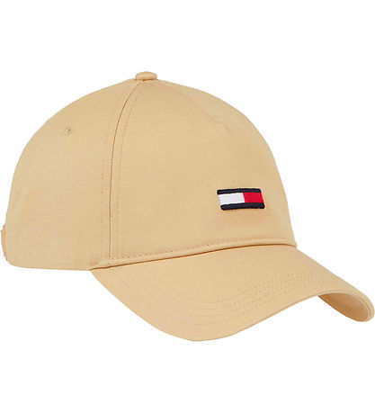 Tommy Hilfiger Kasket - Elongated Flag - Gentle Gold Tommy Hilfiger Kasket - Elongated Flag - Gentle Gold