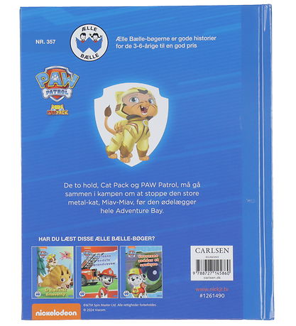 Forlaget Carlsen - Cat Pack Power - Paw Patrol - Dansk Forlaget Carlsen - Cat Pack Power - Paw Patrol - Dansk