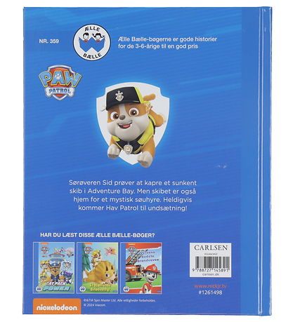 Forlaget Carlsen Bog - Vovserne redder et Søuhyre - Paw Patrol - Forlaget Carlsen Bog - Vovserne redder et Søuhyre - Paw Patrol -