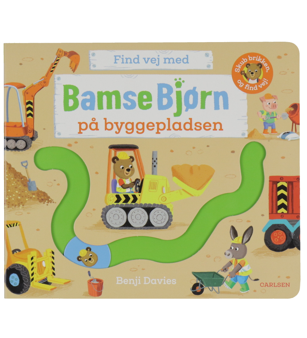 Forlaget Carlsen Boek - Vind je weg met Knuffel Beer: Op de bouw - Forlaget Carlsen - OneSize - Prentenboeken