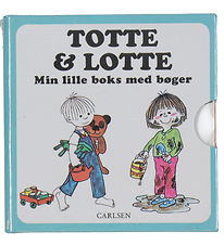 Forlaget Carlsen Bøger - Totte & Lotte: Min lille boks med 4 bøg Forlaget Carlsen Bøger - Totte & Lotte: Min lille boks med 4 bøg