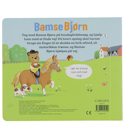 Forlaget Carlsen Bog - Find Vej med Bamse Bjørn: På Bondegården 