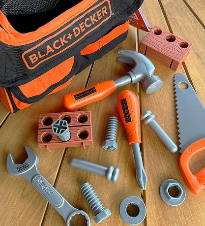 Black & Decker Legetøj - Værktøjskasse - 21 Dele