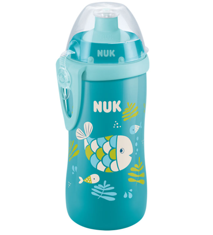 Nuk Drikkedunk m. Tud - Junior - Chameleon - 300 ml - Blå