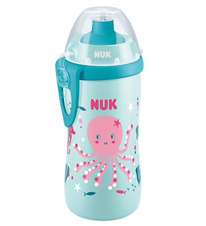 Nuk Vattenflaska m. Pip - Junior - Kameleont - 300 ml - Blå/Rosa