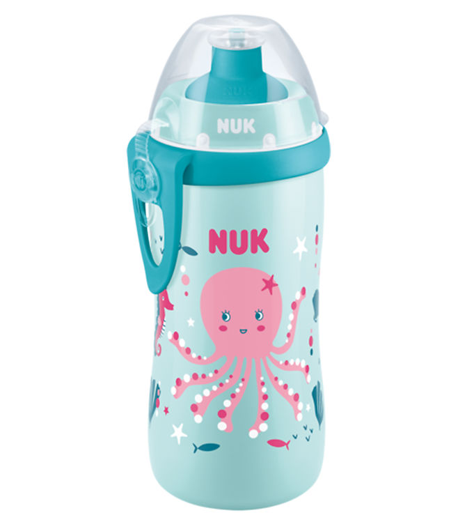 Nuk Drikkedunk m. Tud - Junior - Chameleon - 300 ml - Blå/Rosa