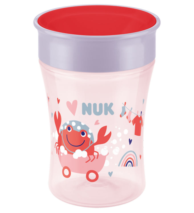 Nuk Magic Cup - Kop, Drikkekop, Lyserød, 8+m