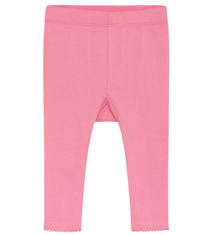 Hust and Claire Leggings - Laline - Pink-a-Boo m. Sløjfe