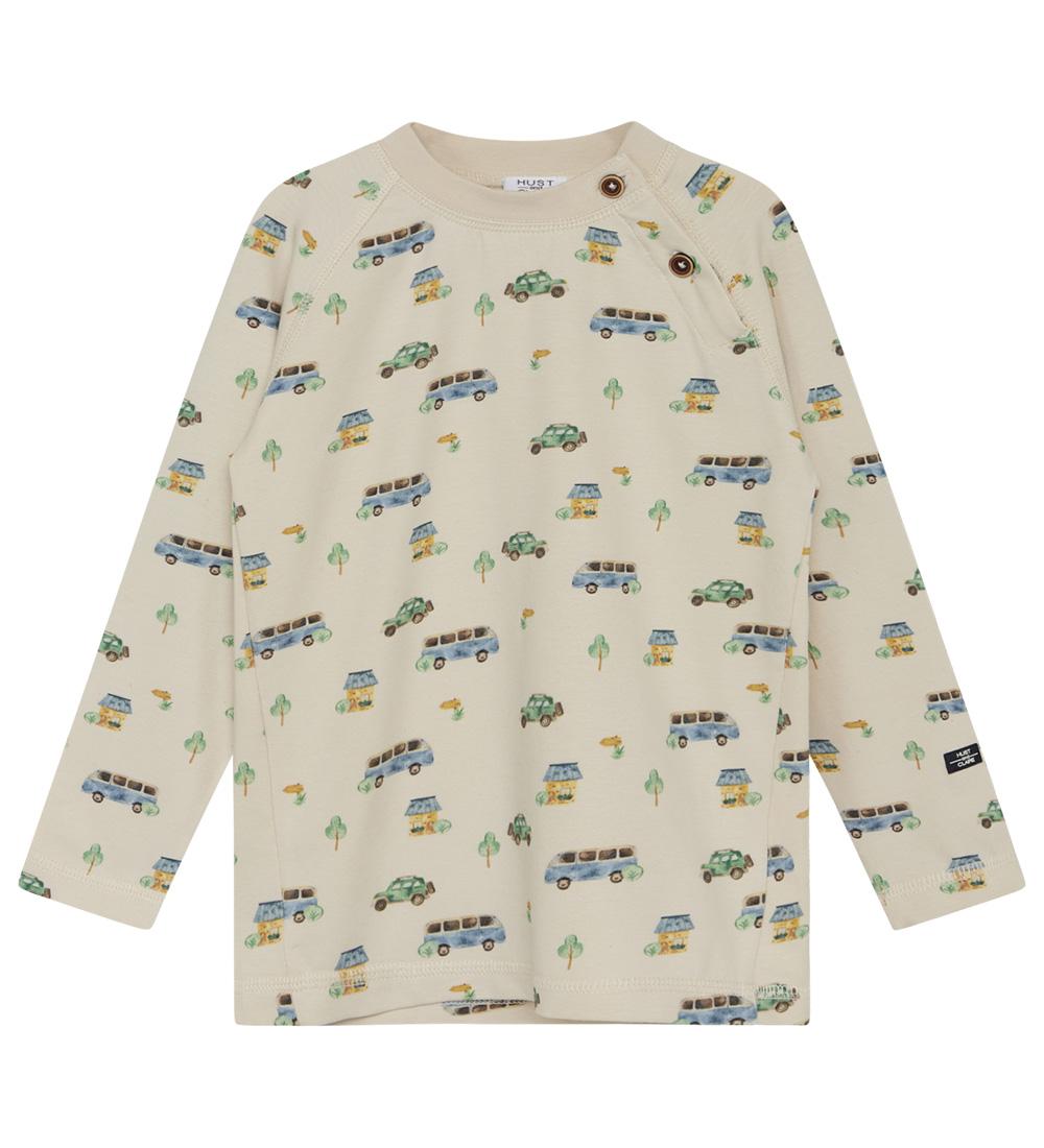 Hust and Claire Bluse - Allan - Französisch Oak m. Autos - Hust and Claire - 1 Jahr (80) - Blusen