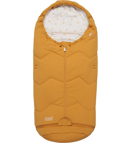 Voksi kørepose - Sky Light - 88/113 cm - Golden Yellow Voksi kørepose - Sky Light - 88/113 cm - Golden Yellow