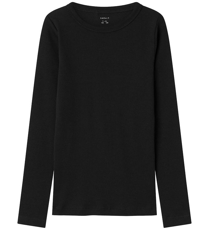 Name It Bluse - Rib - Noos - NkfNakal - Black