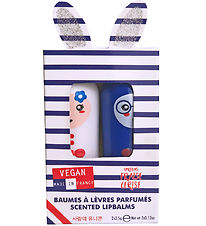 Inuwet Læbepomader - 2-pak - Paris - Strawberry/Cherry