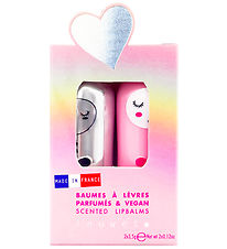 Inuwet Læbepomader - 2-pak - Chloe - Coconut/Strawberry Inuwet Læbepomader - 2-pak - Chloe - Coconut/Strawberry