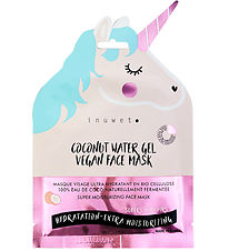 Inuwet Ansigtsmaske - Unicorn - Bio Cellulose - Coconut - Pink Inuwet Ansigtsmaske - Unicorn - Bio Cellulose - Coconut - Pink