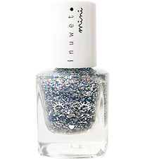Inuwet Neglelak - Vanilla - Glitter Silver Dreamer Inuwet Neglelak - Vanilla - Glitter Silver Dreamer