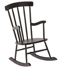 Maileg Miniature rocking chair - Mini - Metal - Anthracite Maileg Miniature rocking chair - Mini - Metal - Anthracite
