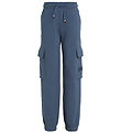 Tommy Hilfiger Sweatpants - Varsity Embr Cargo - Aegean Sea Tommy Hilfiger Sweatpants - Varsity Embr Cargo - Aegean Sea