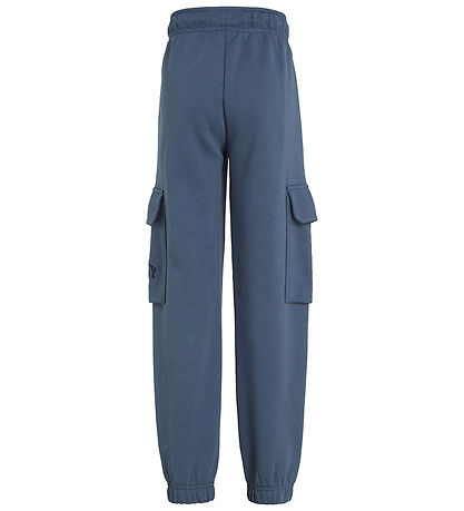 Tommy Hilfiger Sweatpants - Varsity Embr Cargo - Aegean Sea