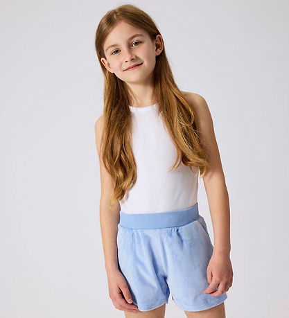 Name It Shorts - Velour - NkfDebbie - Vista Blue Name It Shorts - Velour - NkfDebbie - Vista Blue