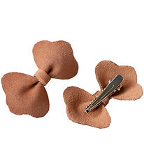 Petit La Busch Hårsløjfer - Bow - 2-pak - 6x4 cm - Light Rosa Petit La Busch Hårsløjfer - Bow - 2-pak - 6x4 cm - Light Rosa