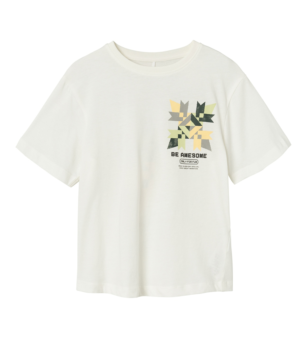 Name It T-Shirt - NkmKaraffle - Jet Stream - Name It - 7-8 Jahre (122-128) - T-Shirts