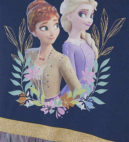 Name It Kjole - NmfJesina Frozen - Dark Denim